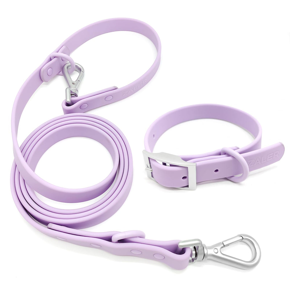 ZALER collar impermeable ajustable para perros, fácil de limpiar