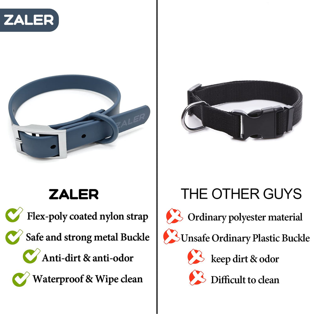 Collar ZALER fácil de limpiar con paño húmedo, mantiene aspecto como nuevo.
