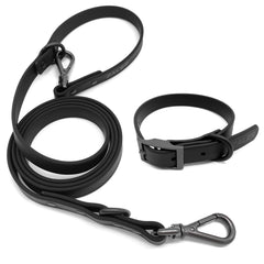 Collar ZALER impermeable y ajustable para perros, ideal para paseos