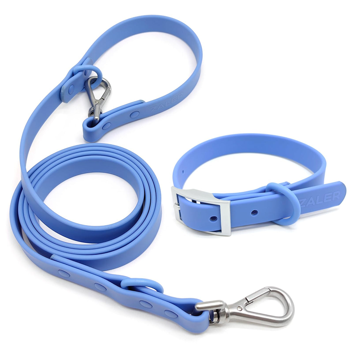 ZALER collar y correa impermeables para paseos sin complicaciones.