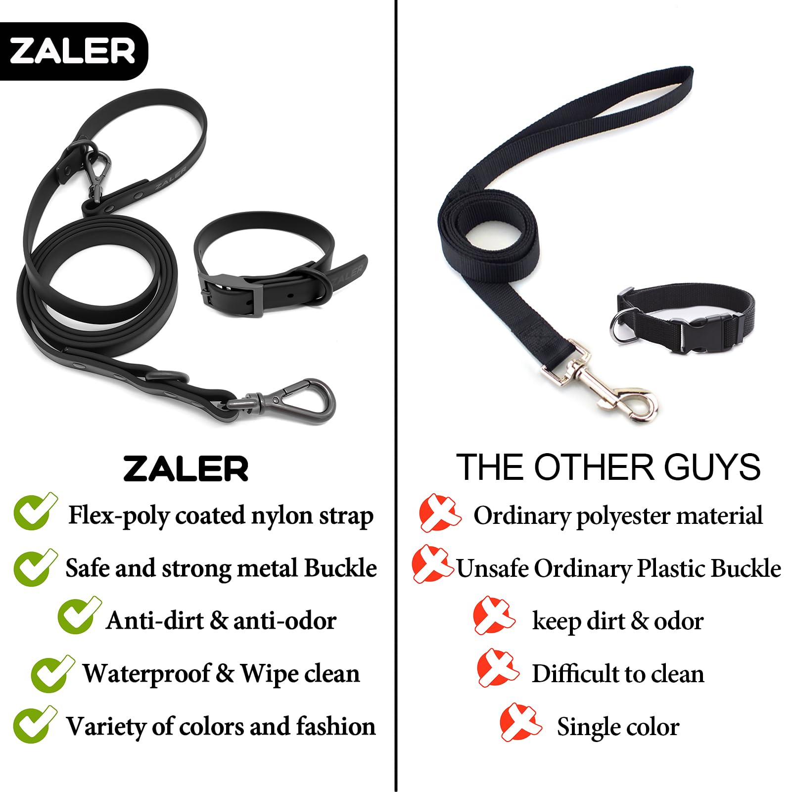 Material suave ZALER, cómodo para mano y mascota
