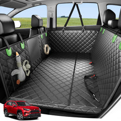 Funda Zanch para asiento de perro con base dura protegiendo el coche y mejorando el viaje.