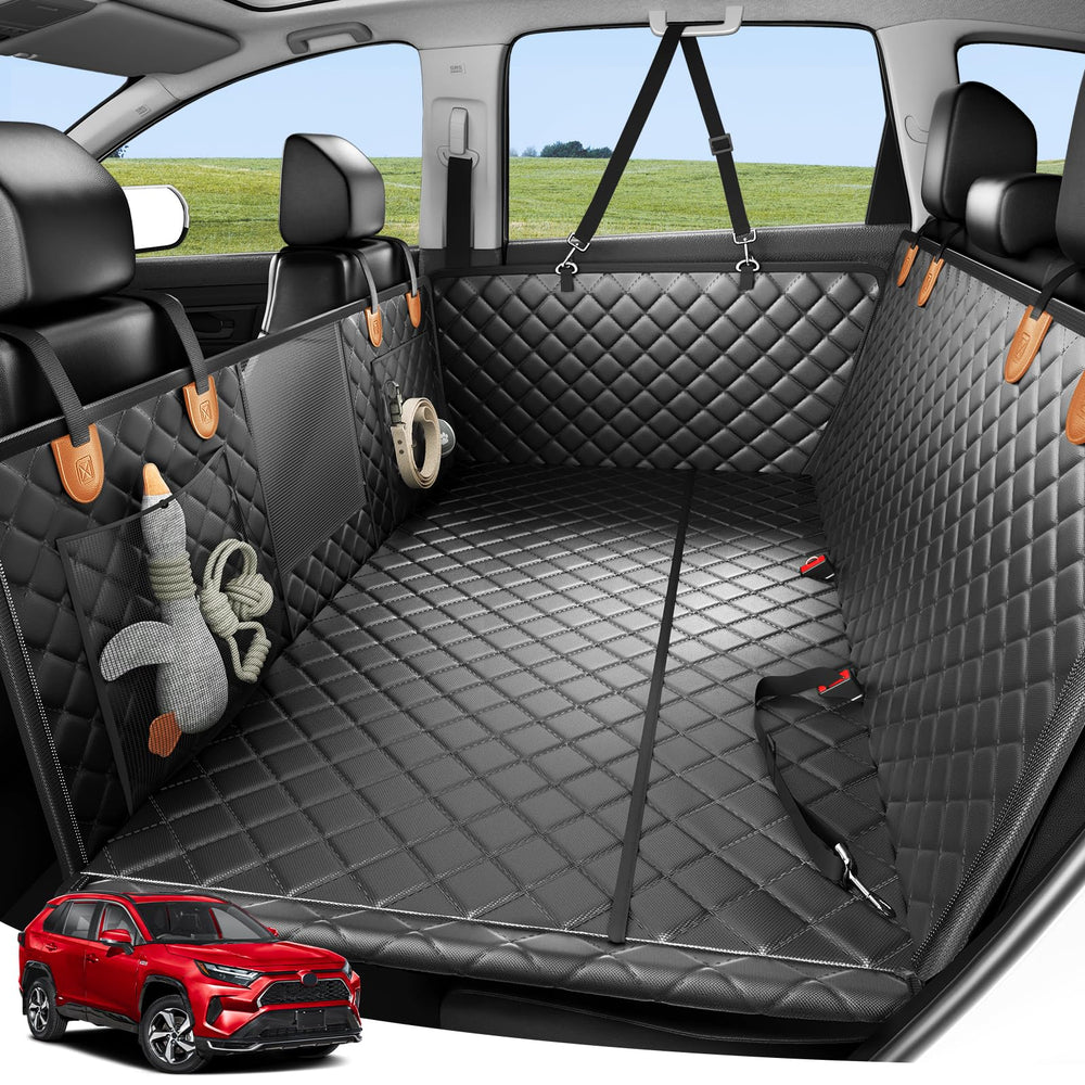 Zanch hamaca para asiento: plataforma plana amplia para perros grandes en viajes.