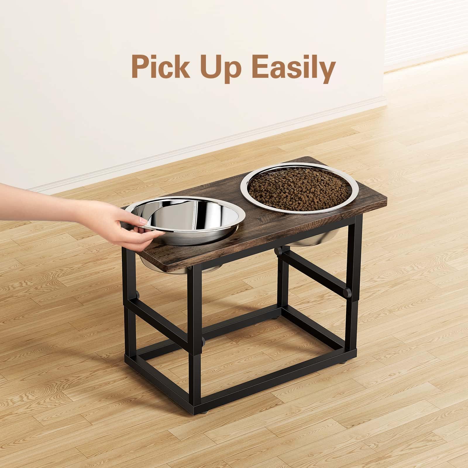 Diseño estable y ergonómico de Zarler para una experiencia de comer cómoda.