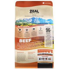 ZEAL ingredientes carne y órganos, base natural para una dieta completa.