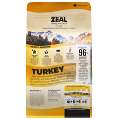 ZEAL proteina-alta-pavo-perro: apoyo a la masa muscular con pavo de origen responsable