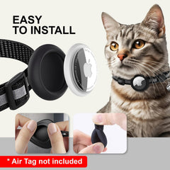 Zease collar localizador, ajuste de 6 a 13 pulgadas para gatos en crecimiento.