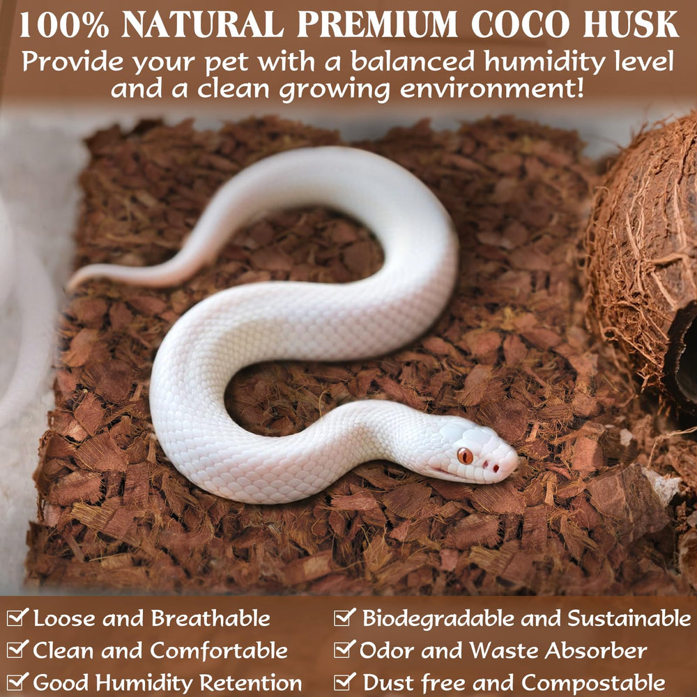ZeeDix absorcion de olores y residuos de coco, terrario más fresco.