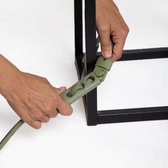 Zee.Dog Army Green 4 en 1, correa larga de 240 cm para libertad controlada.