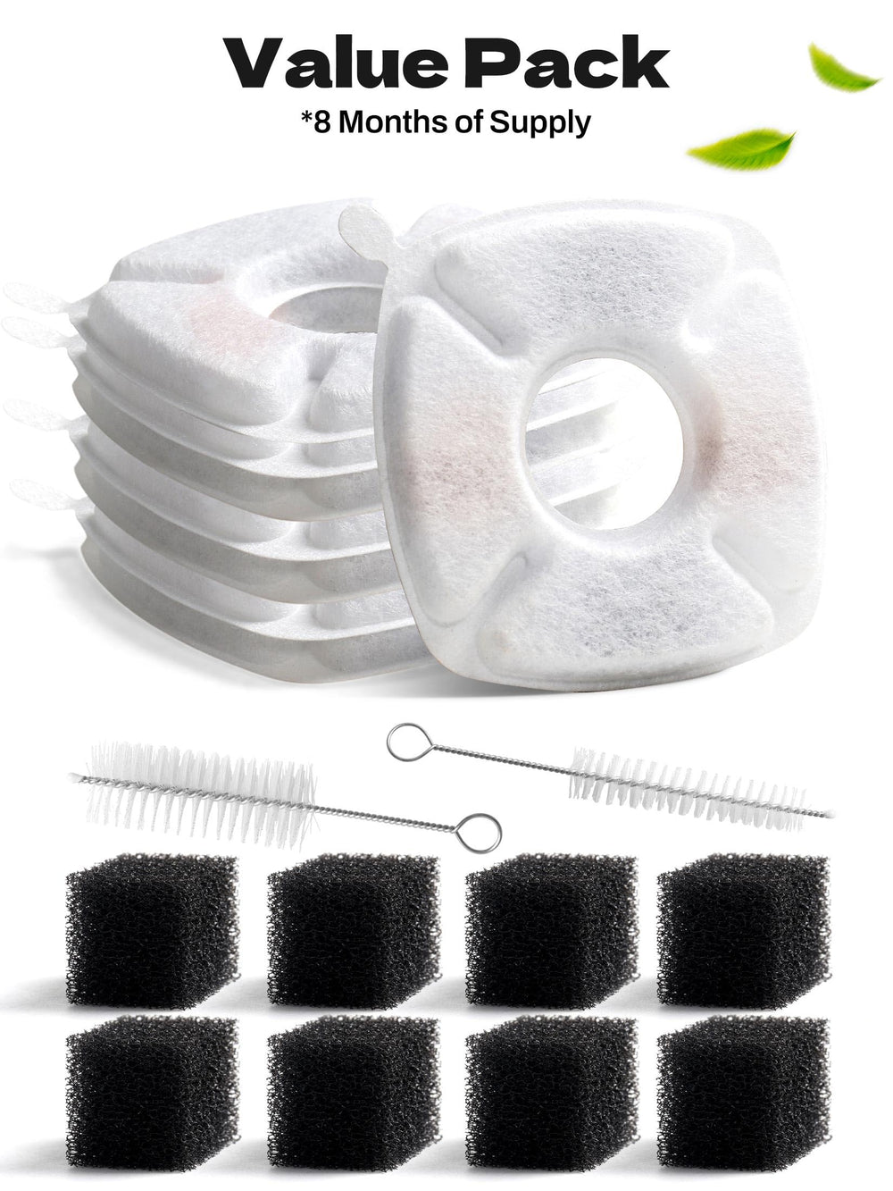 Filtración triple Zeewoo con carbón, resina y tela para agua limpia.
