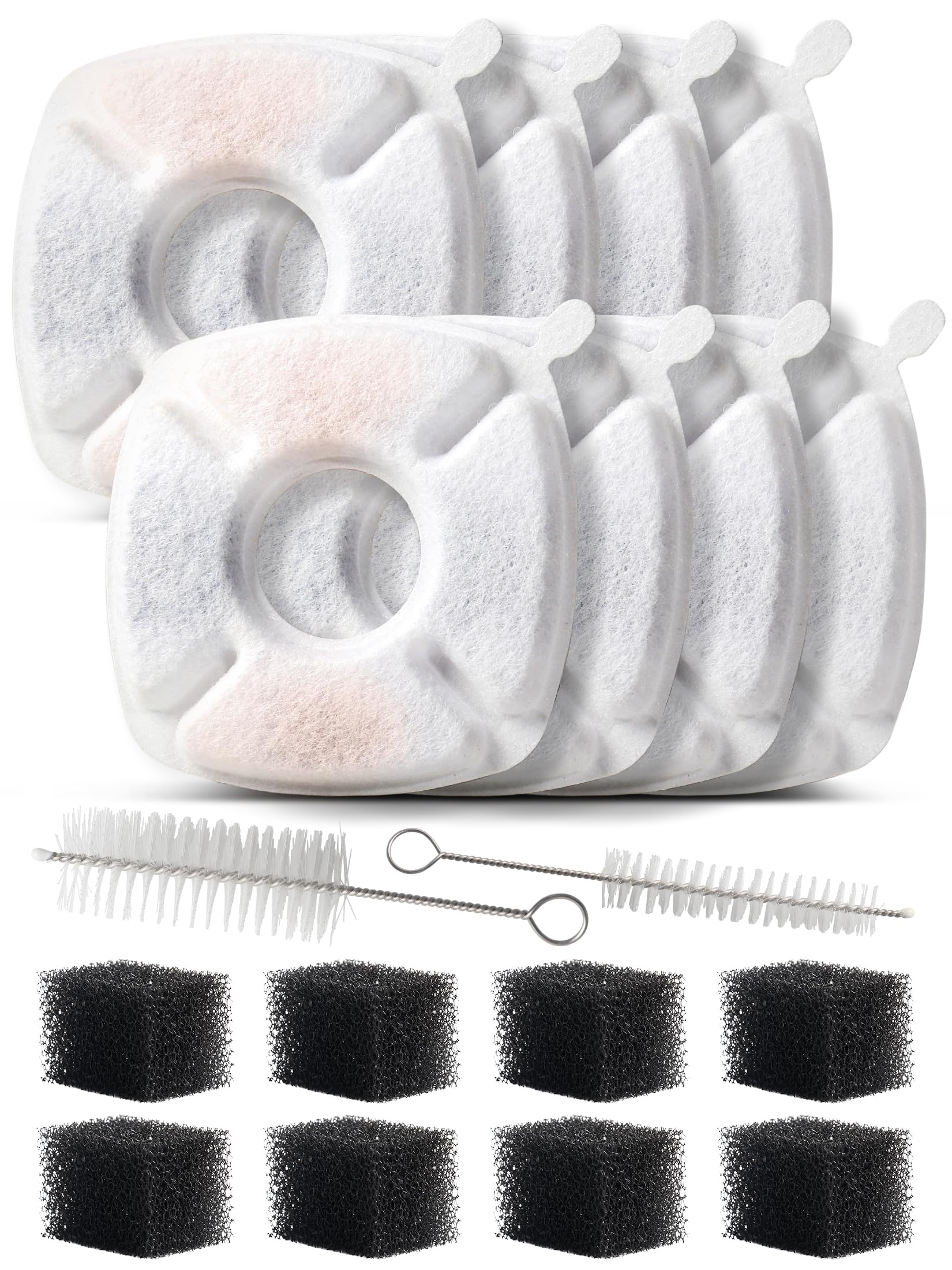 Zeewoo filtros para fuente gatuna con ajuste perfecto en Veken 2L.