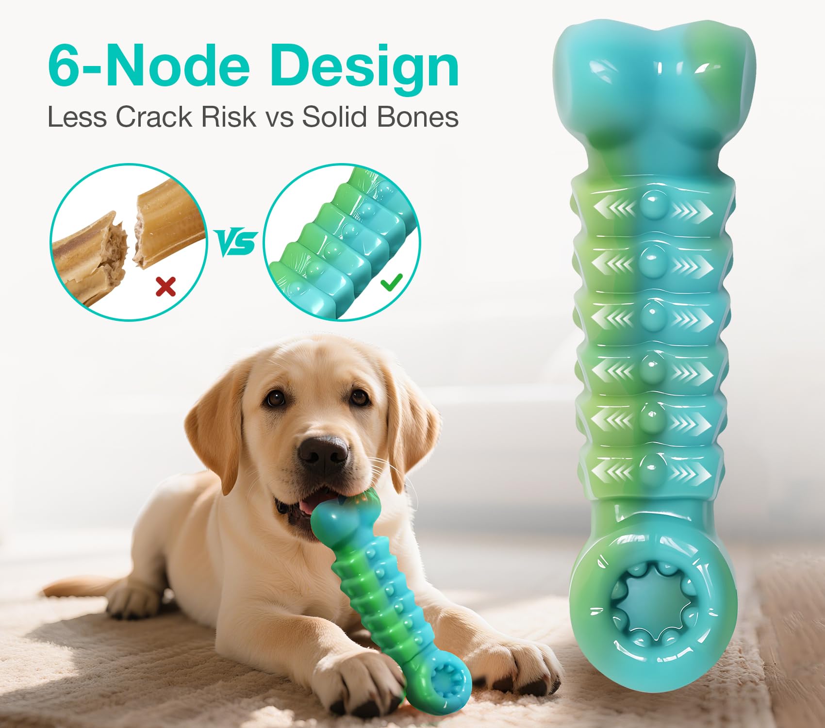 Aroma a cacahuete de ZeLing HTL, atractivo para perros durante el juego.