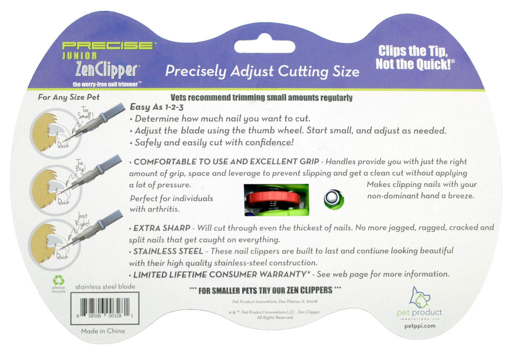 Zen Clipper Precise: garantía-de-vida para compradores originales