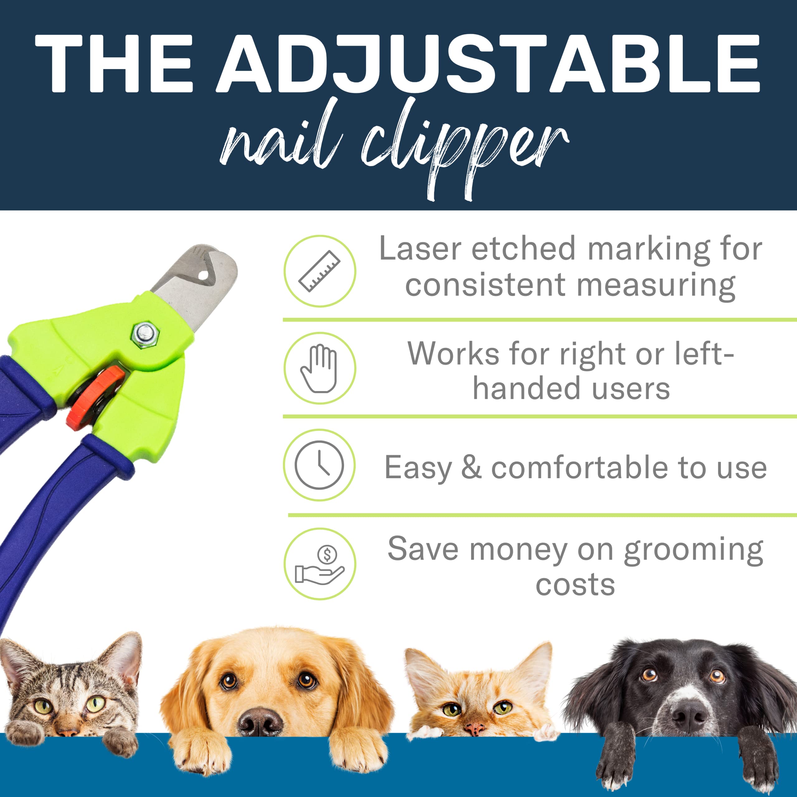Zen Clipper Precise: mango-antideslizante facilita el agarre durante el corte