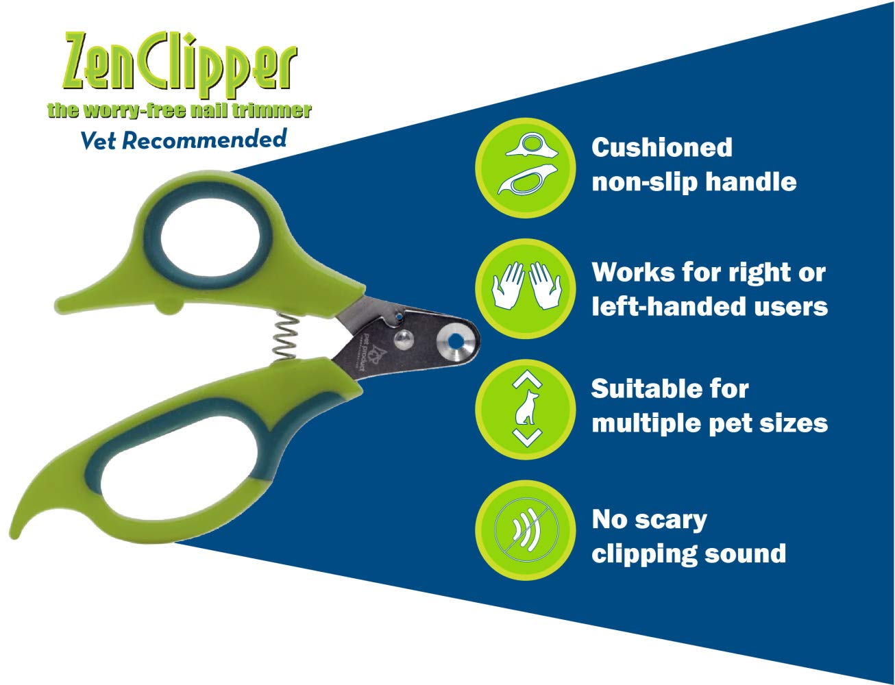 Zen Clipper uso cómodo en casa para el cuidado de uñas