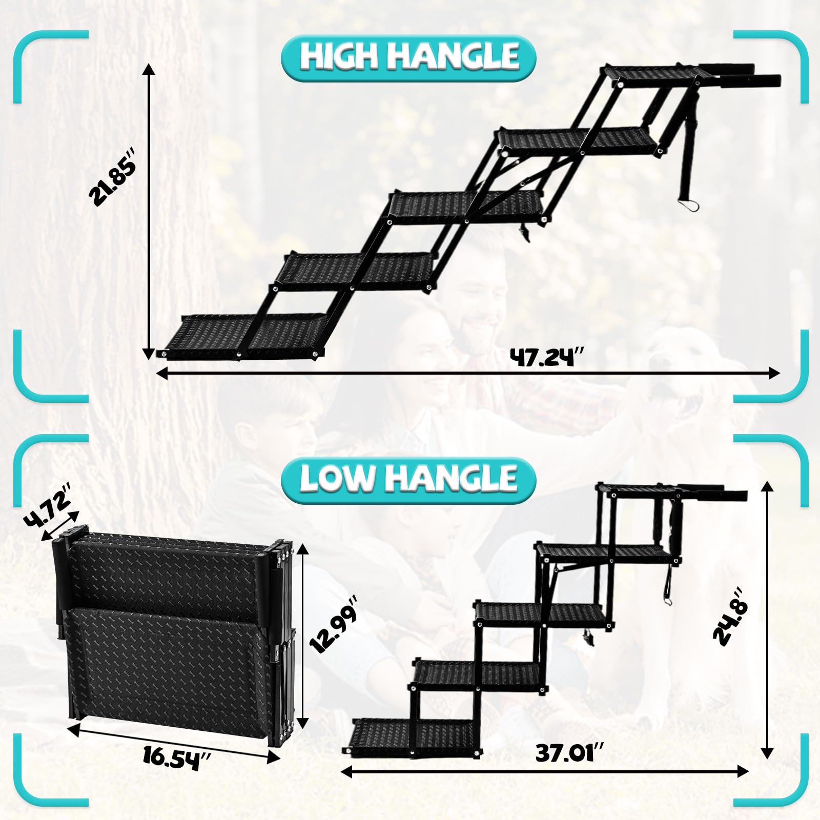 Zendova escalera para cama o sofá, uso diario multipropósito