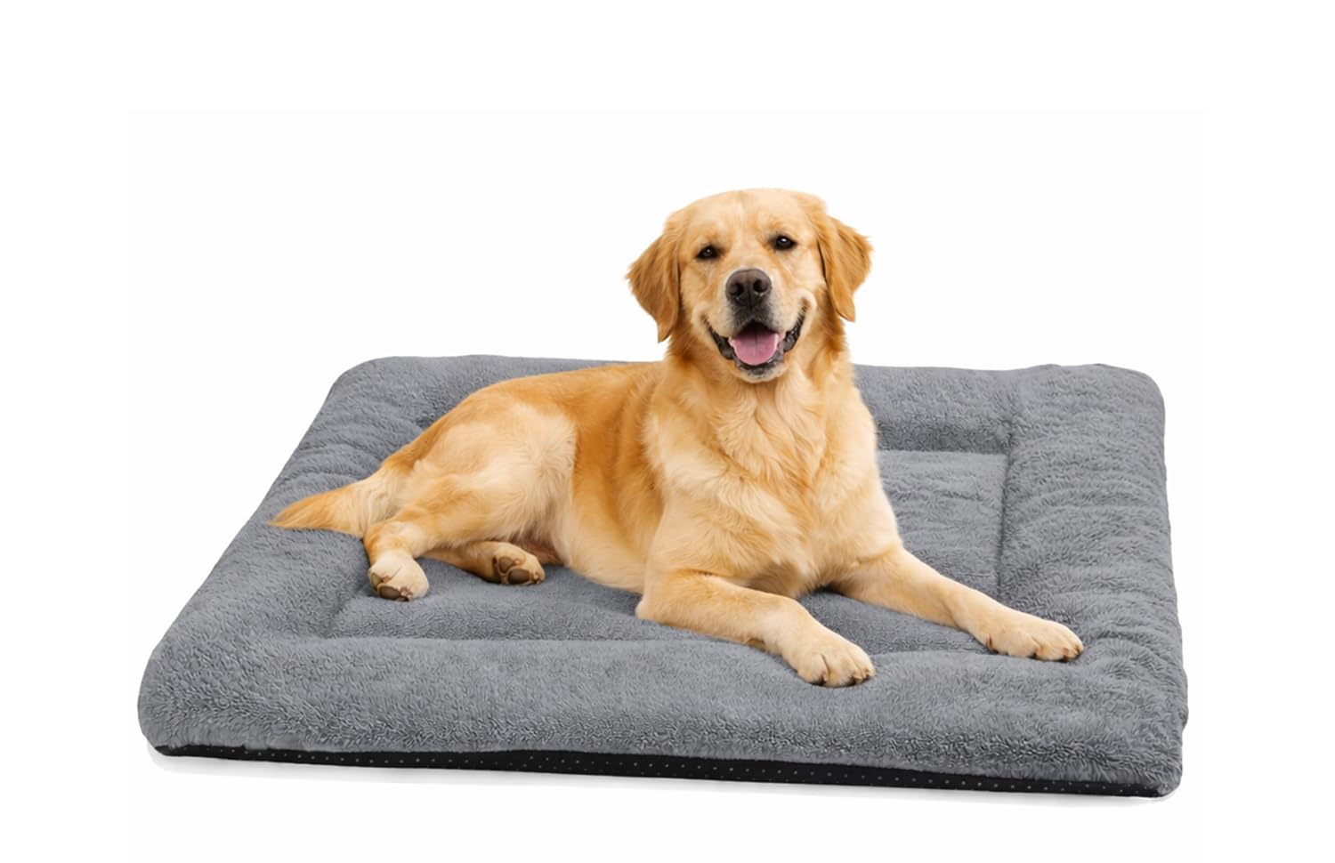 zengaoou cama-jaula-perro 42x28 con peluche suave para dormir cómodo