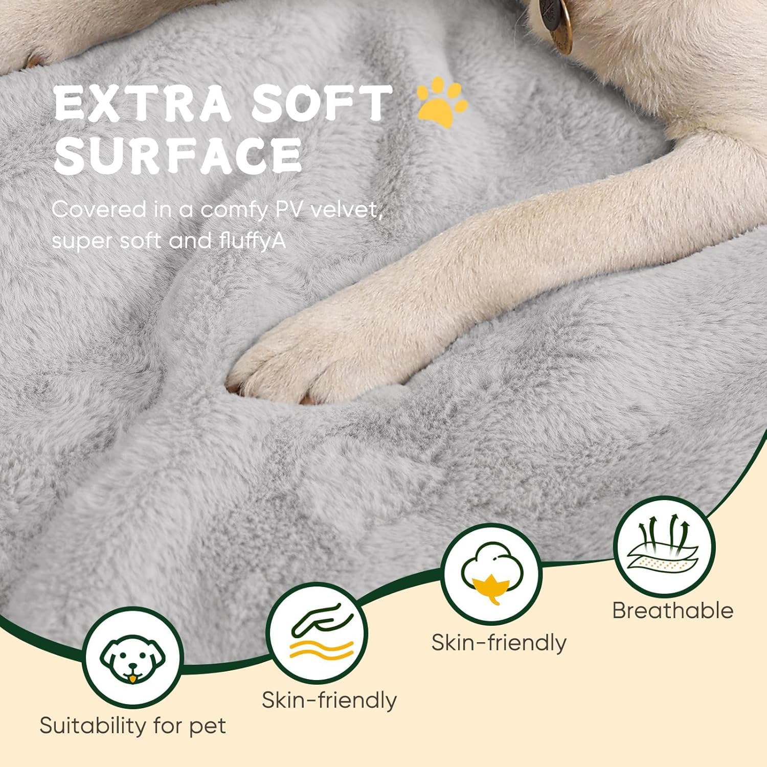 zengaoou cama-perro para viaje estable y cómoda