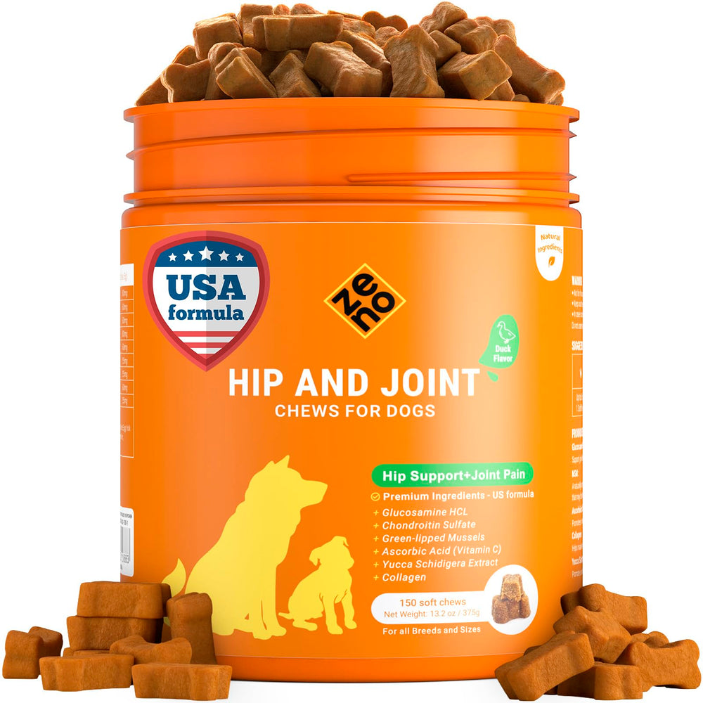 ZENO glucosamina HCL para articulaciones de perros con movilidad