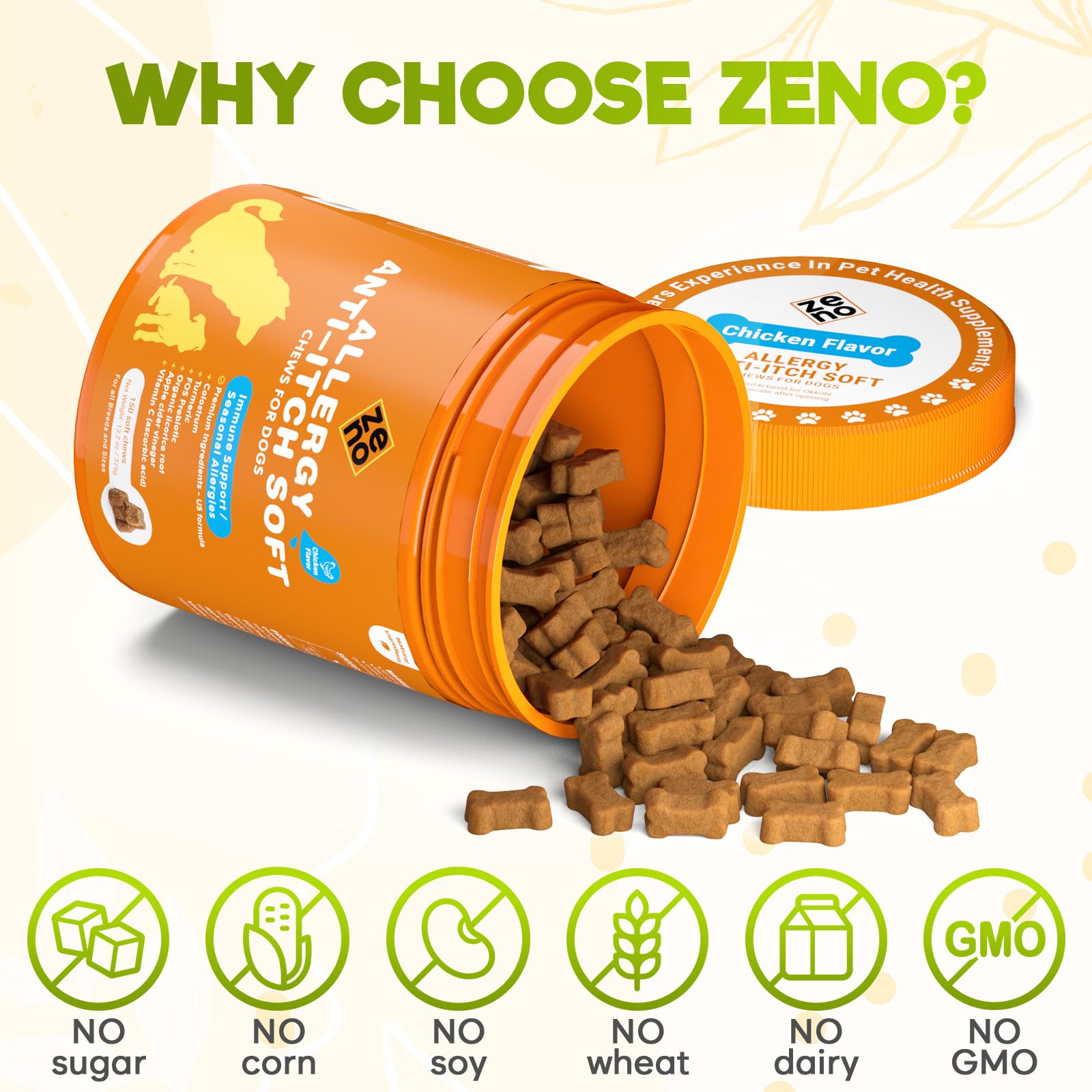 ZENO: cúrcuma y raíz de regaliz entre los ingredientes naturales
