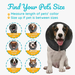 ZenPet collar confort rosquilla, apoyo suave para descansar.