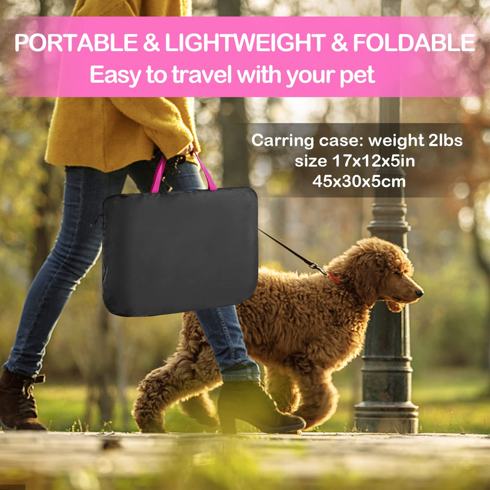 Zenply jaula-portátil para perros en exterior, perfecta para parques.