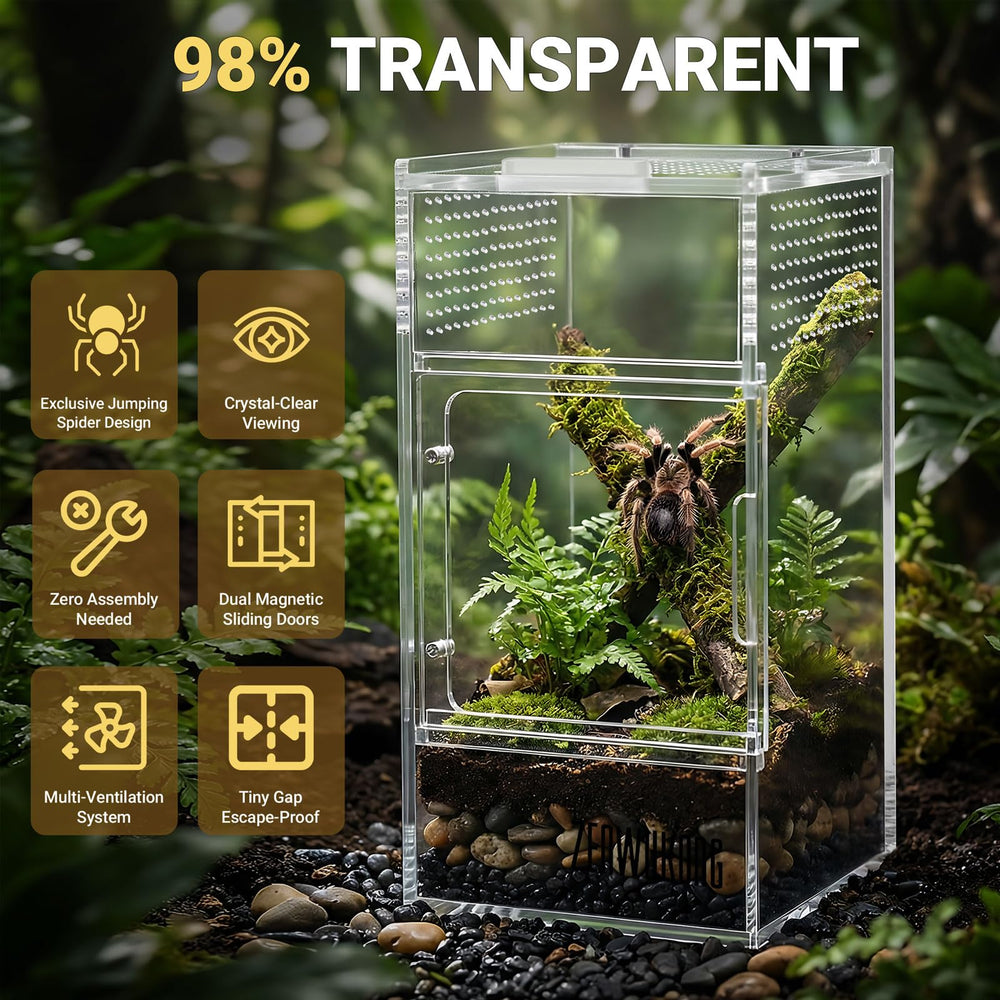 ZENWUKONG sistema de aire micro: control de humedad para hábitats tropicales seguros.