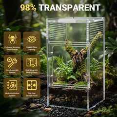 ZENWUKONG sistema de aire micro: control de humedad para hábitats tropicales seguros.