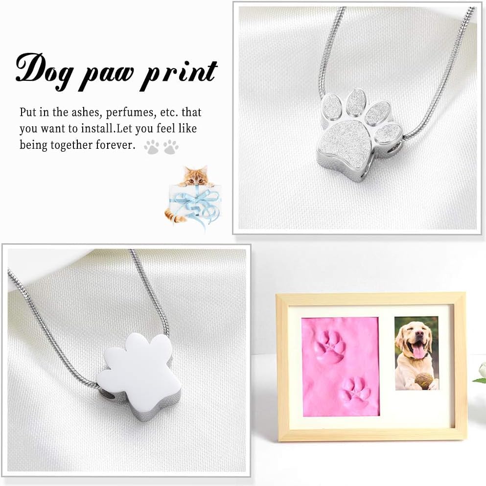 zeqingjw uso cenizas memorial pet, ayuda a mantener cerca a tu mascota.