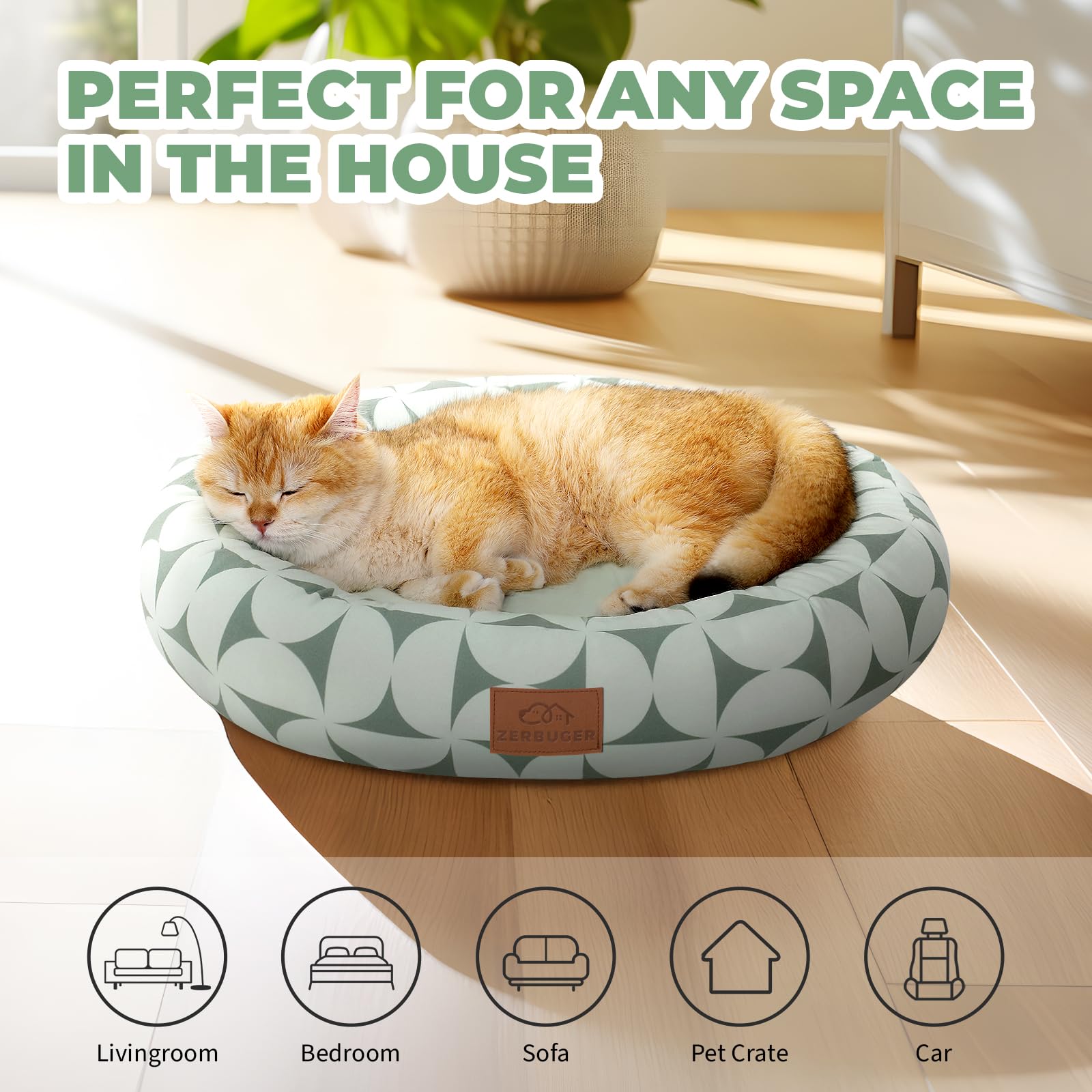 Ligero y portable, ideal para viajar con tu mascota Zerbuger.