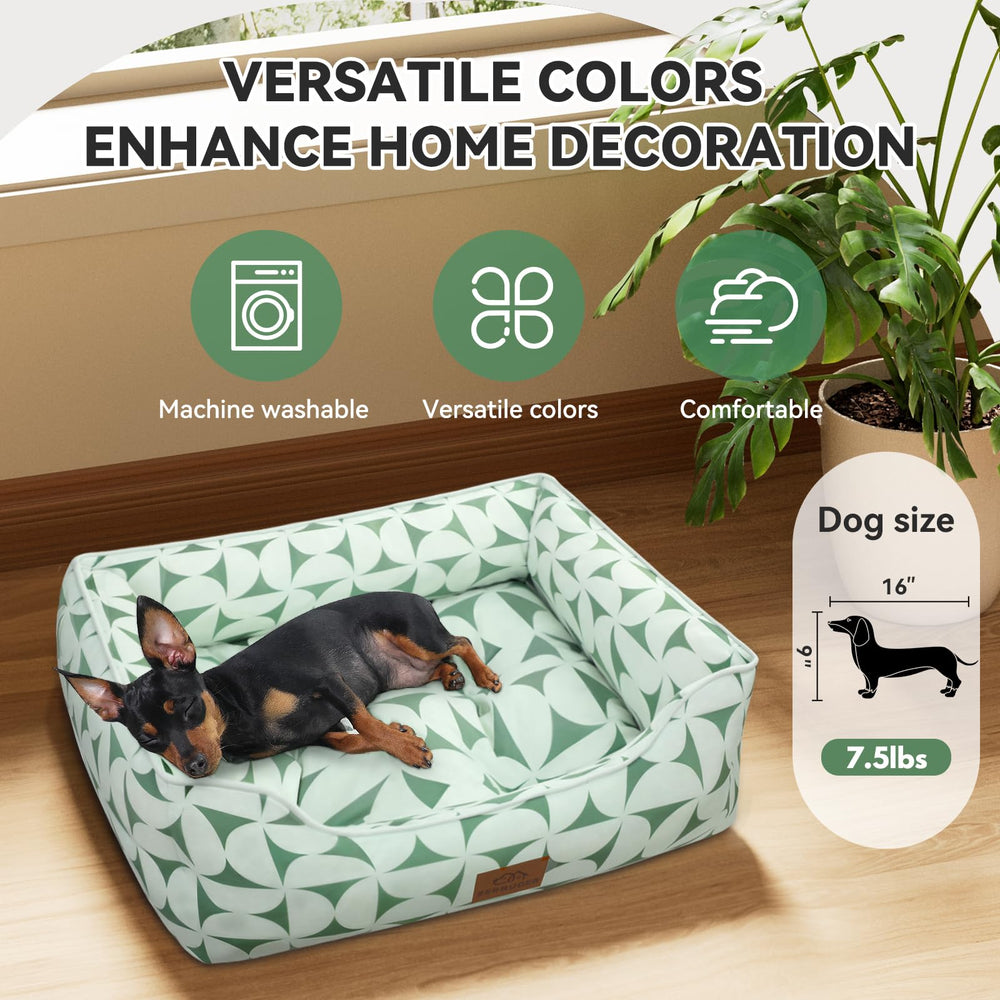 Zerbuger cama lavable a máquina para limpieza rápida.