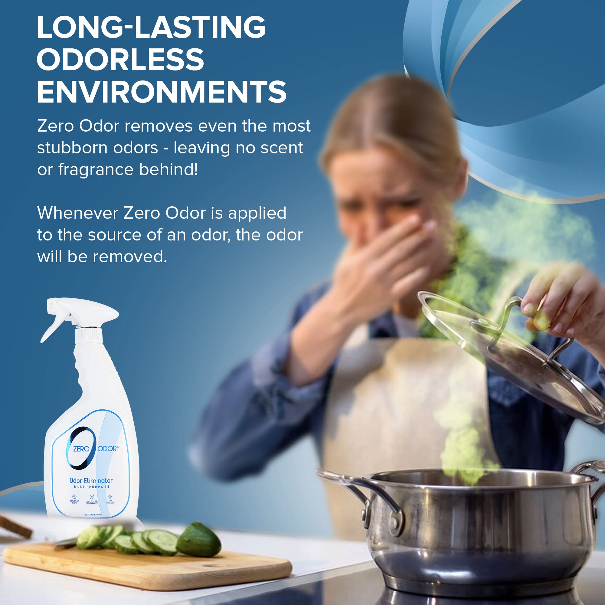 Zero Odor para oficina, mantiene aire fresco y limpio.