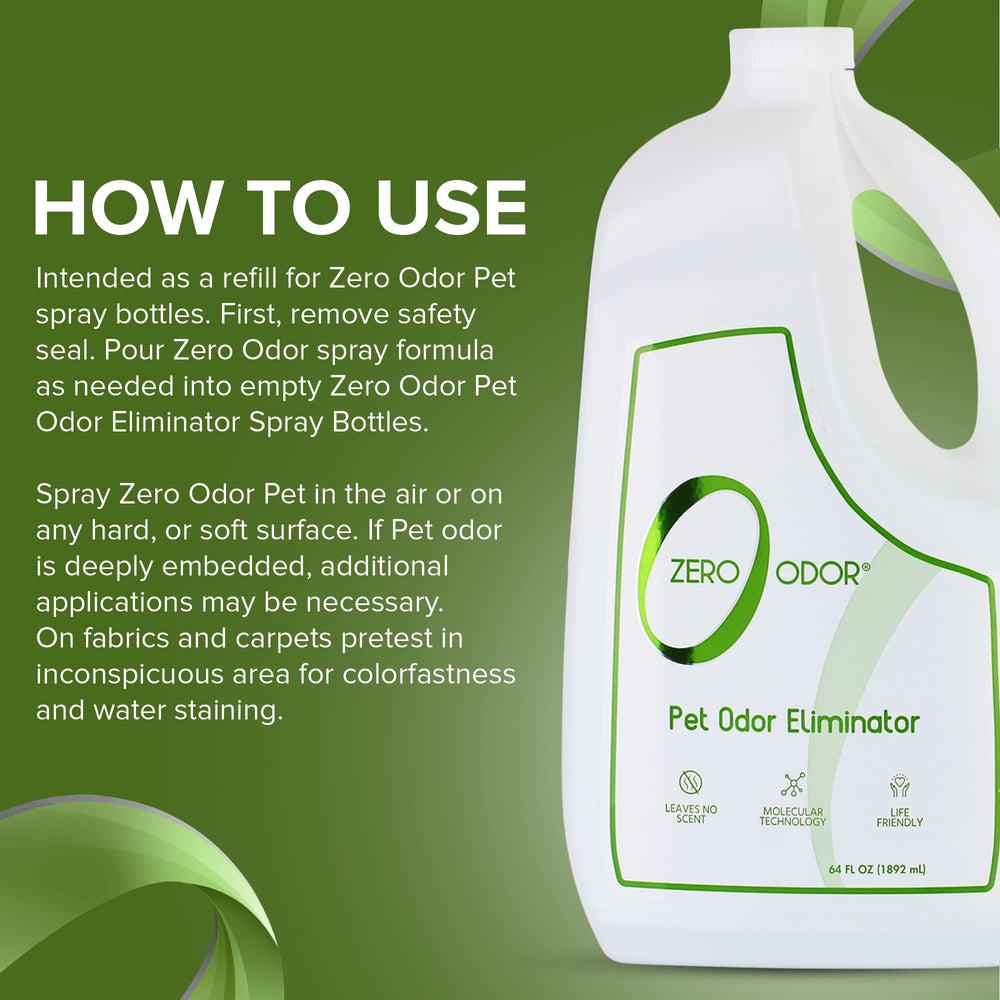 Zero Odor frescura sin aroma residual, evita olores persistentes
