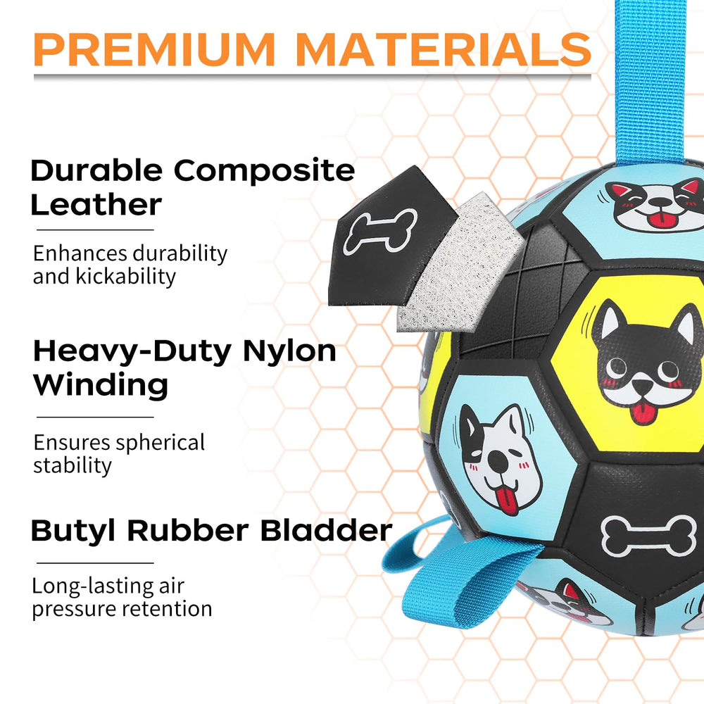 ZestPulse balón interactivo para perros, ideal para entrenamiento y diversión supervisada.