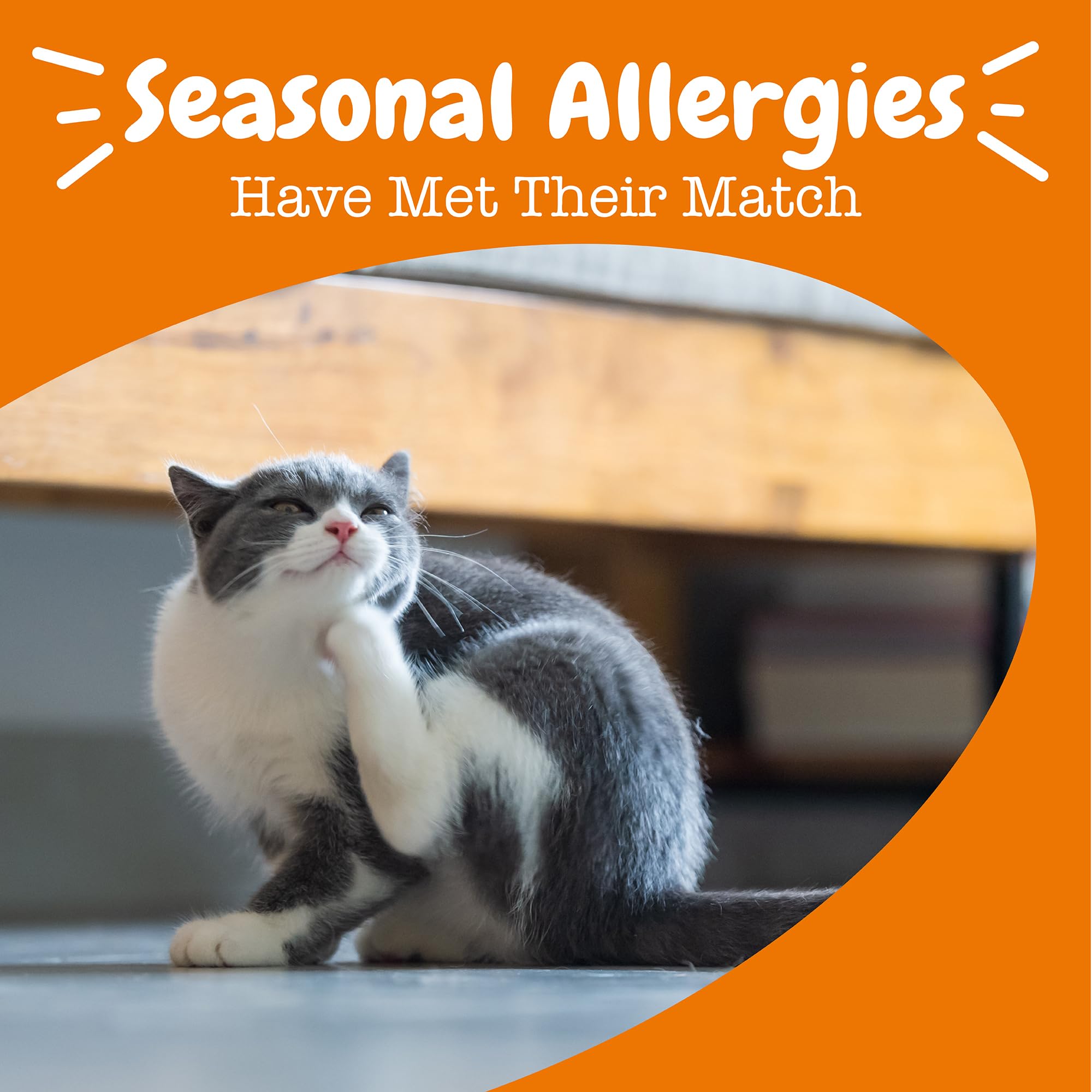 Zesty Paws Mousse alergia e inmunidad, Omega-3 para piel y bienestar.
