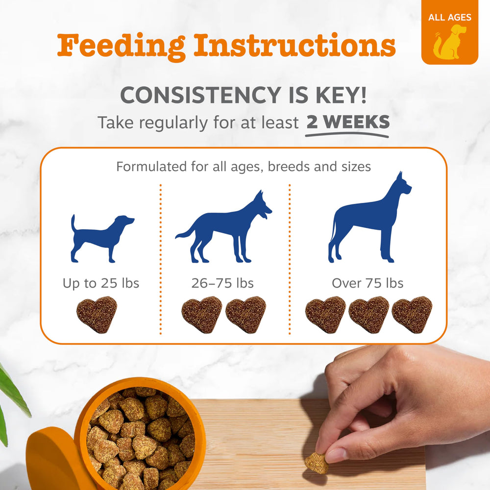 Zesty Paws comprimidos apoyan articulaciones y movilidad en perros