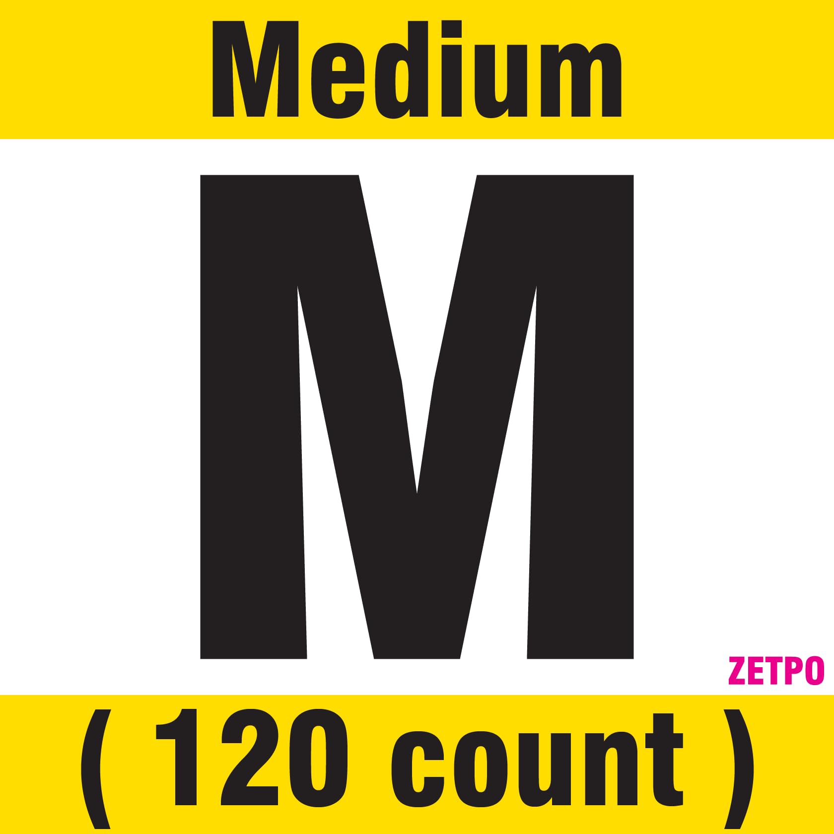 zetpo caps uñas, empaque de 120 piezas para reposición y viaje práctico.