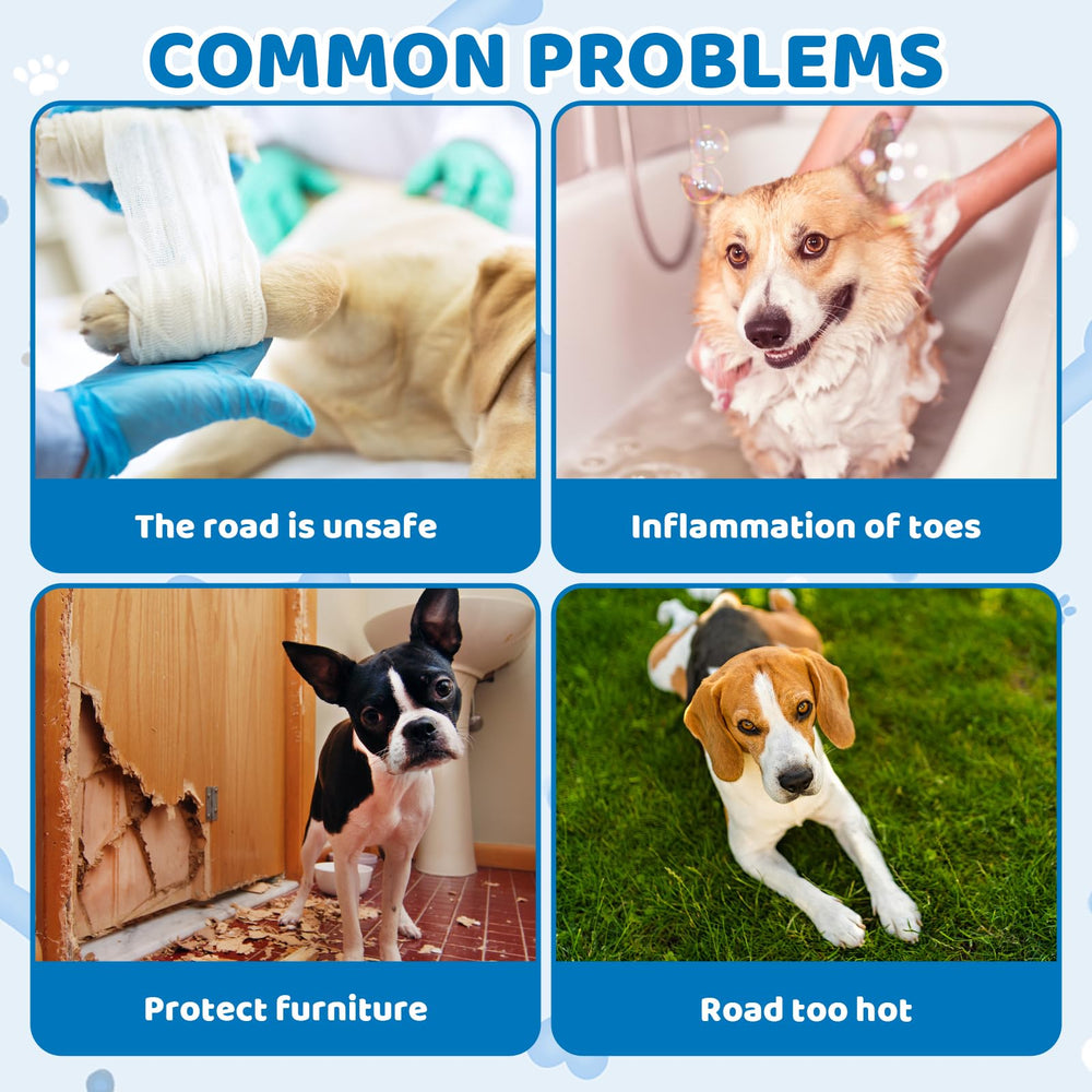 ZHLKHIOP botas para perro protegen las patas durante caminatas diarias