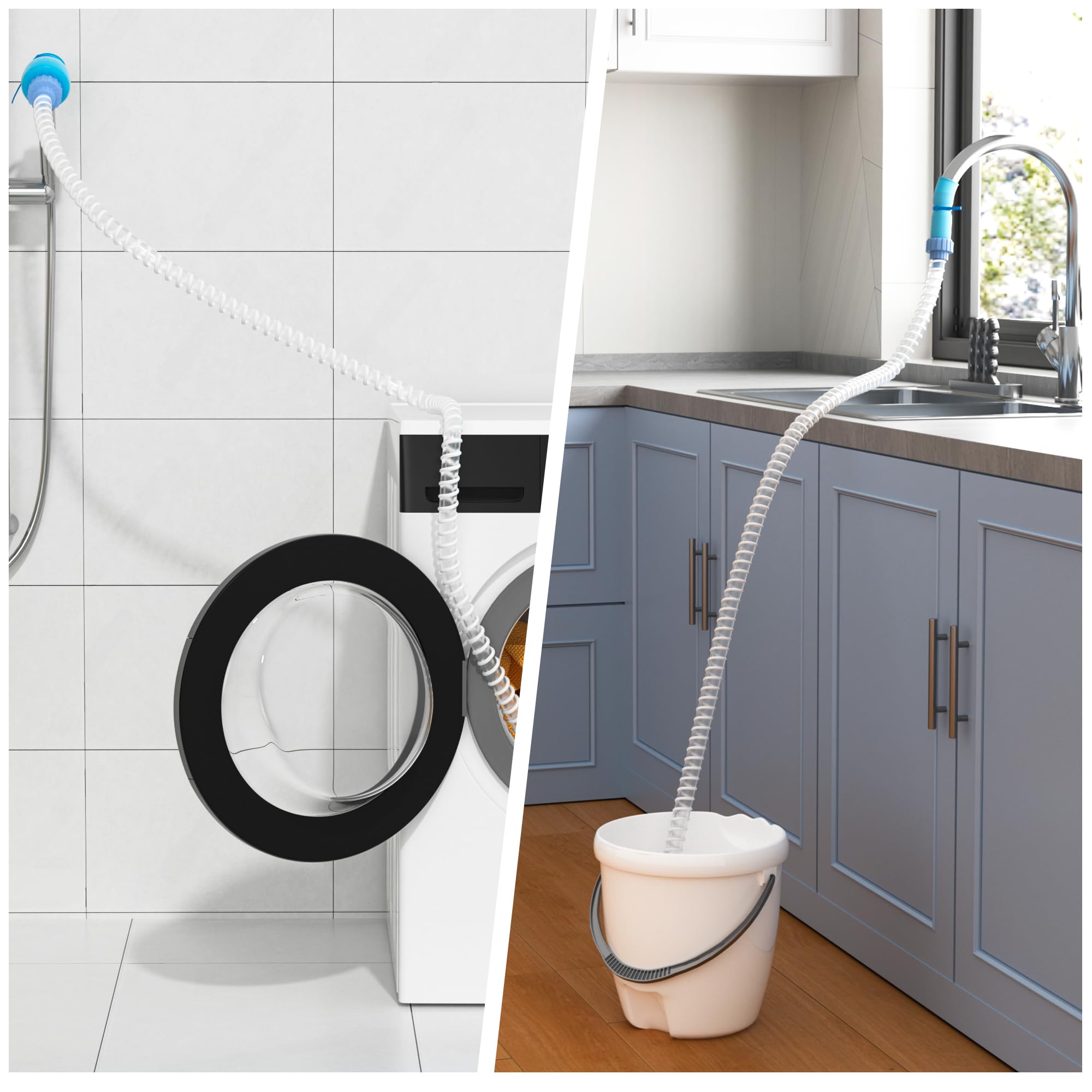 Zhongpu Reach almacenamiento compacto guarda fácilmente la ducha portátil.