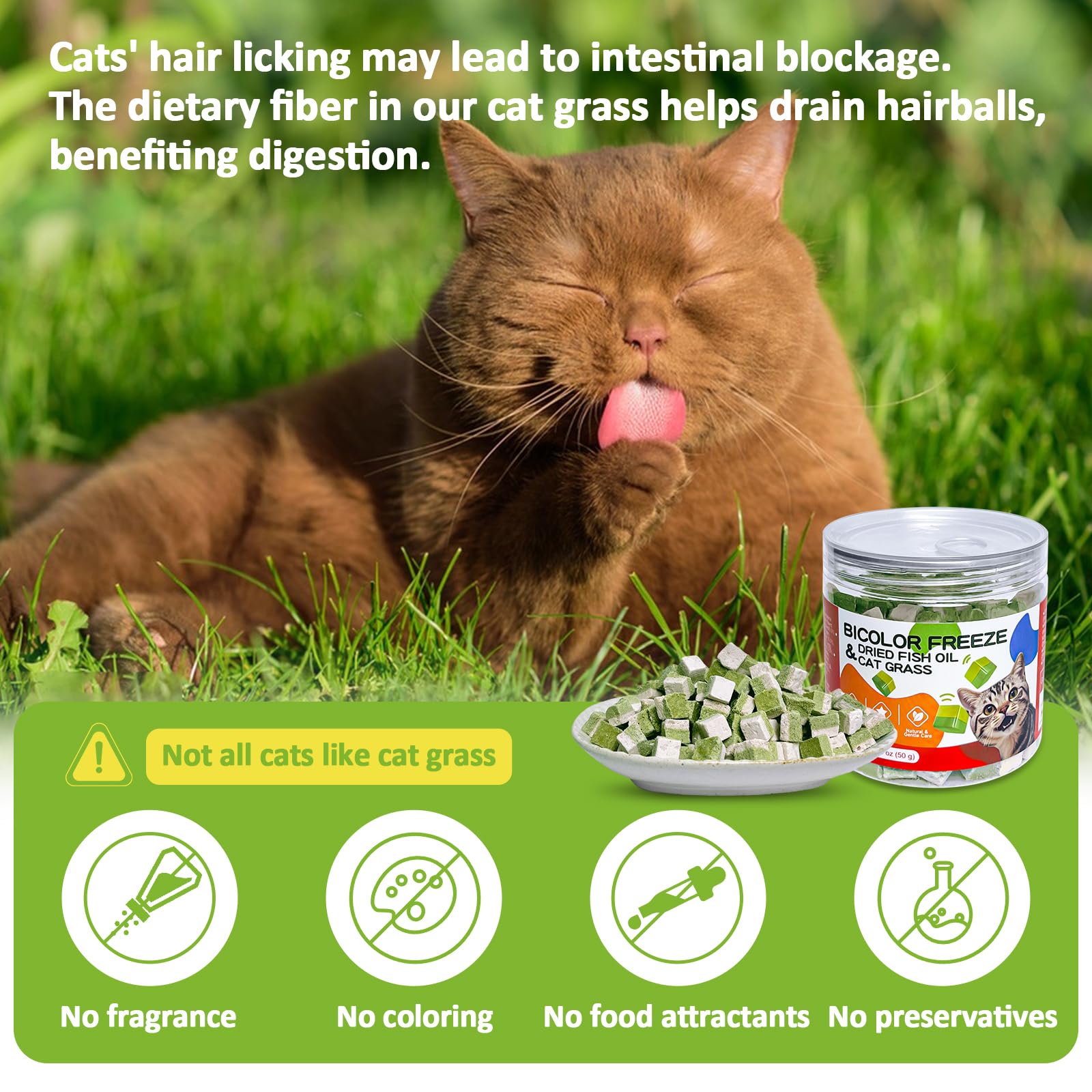 ZHSteveG consumo seguro de hierba para gatos, supervisión recomendada.
