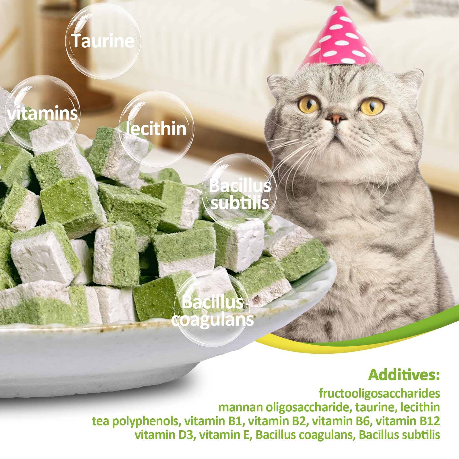 ZHSteveG cuidado oral para gatos, limpieza suave de dientes al masticar.