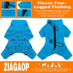 ZIAGAOP detalle cordón ajustable para un ajuste a medida del perro.