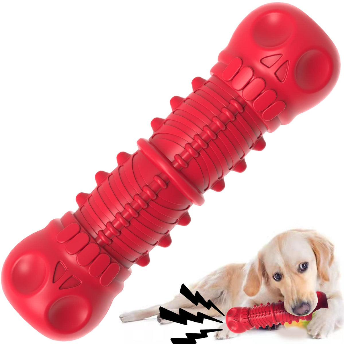 Juguete ZIKATON con sonido para perros, favorece el juego.