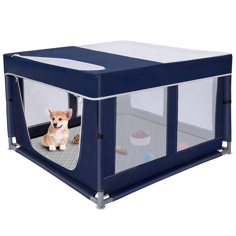 Jaula Zikopomi de 42x42 con almohadilla absorbente para orina