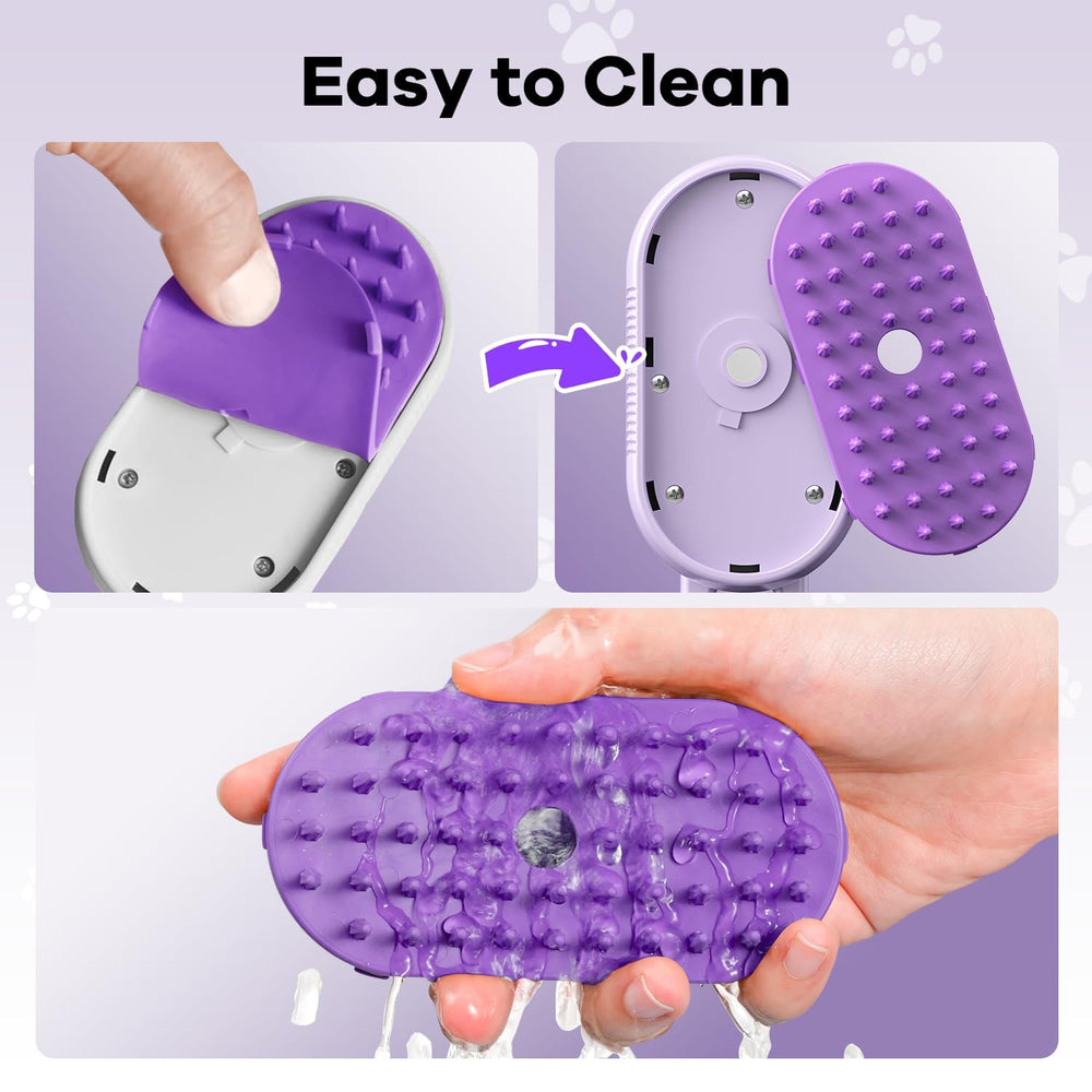 Cepillo de vapor Zikoslik portátil, ideal para viaje y casa