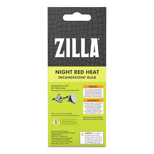 Zilla Noche Roja luz cálida: mejora la visualización del terrario