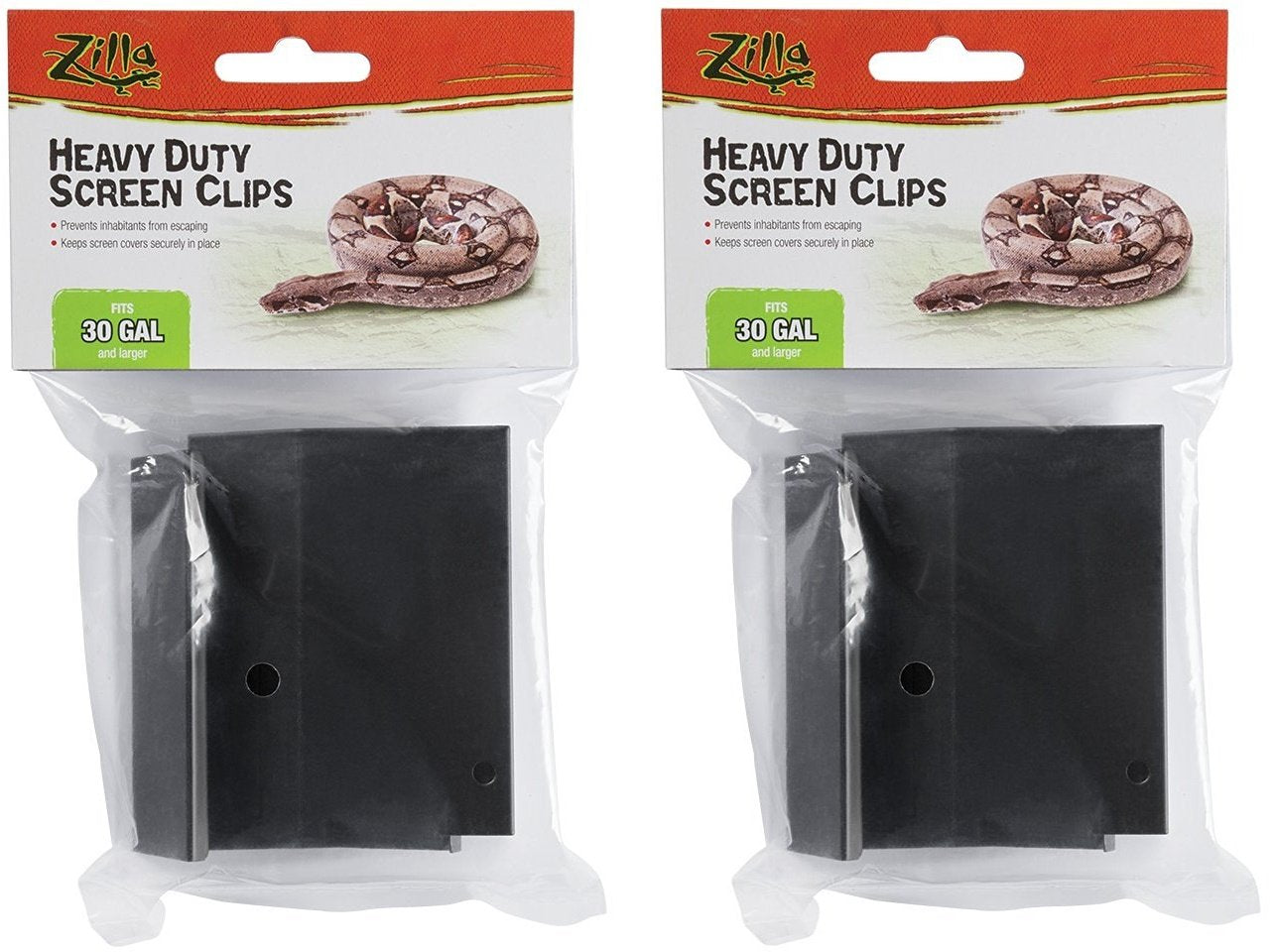Clips Zilla para terrario, clips de metal duraderos que aseguran la tapa