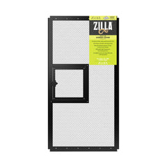 Zilla cubierta malla aire terrario con puerta articulada 24x12, acceso seguro