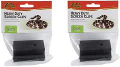 Clips Zilla para cubiertas de terrario, sujetan con seguridad la malla para reptiles