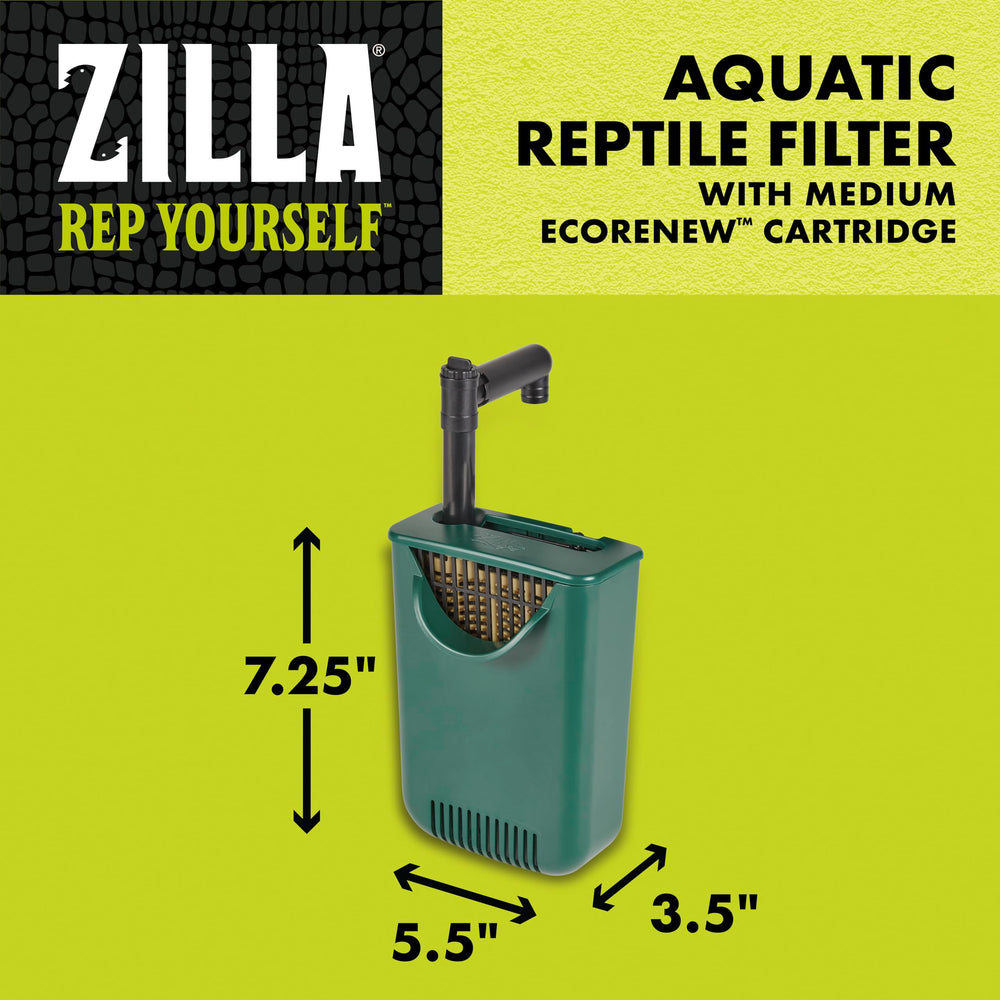 Zilla filtración NoDrip evita goteos al cambiar cartuchos